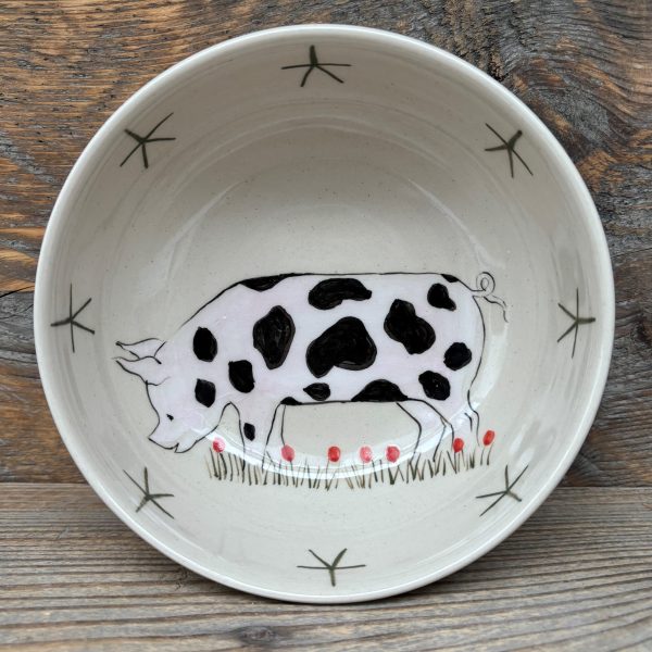 Perry Pig Cereal Bowl