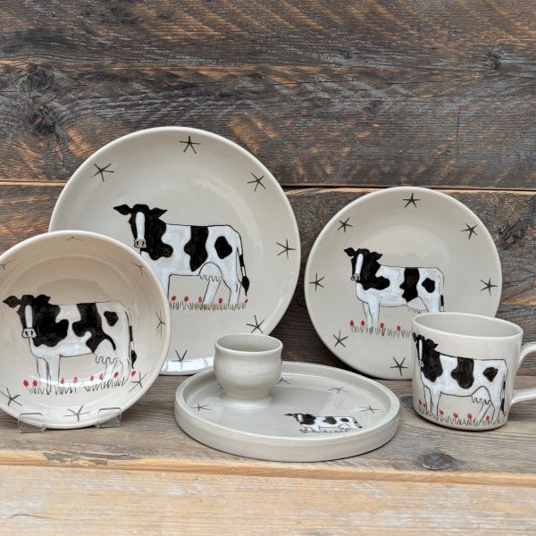 Clementine Cow Cereal Bowl - Image 2