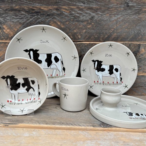 Clementine Cow Personalised Tea Plate - Image 2