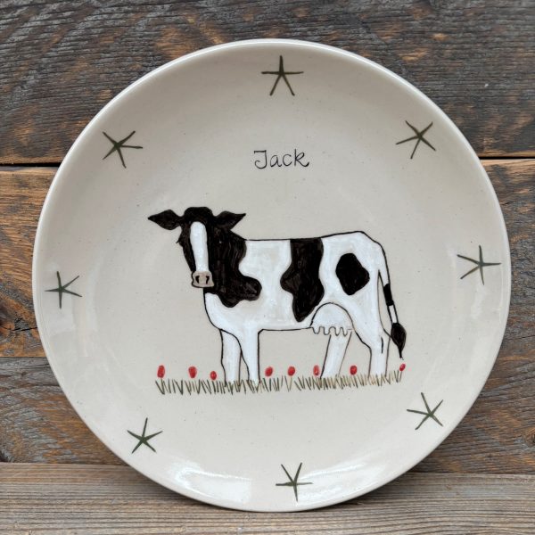 Perry Pig Personalised Supper Plate