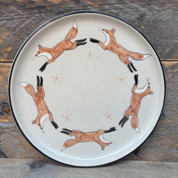 Foxtrot Small Round Plate