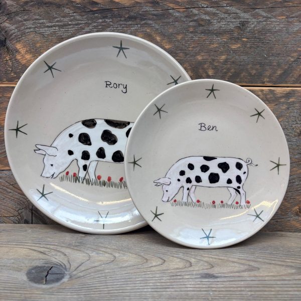 Perry Pig Personalised Tea Plate - Image 2