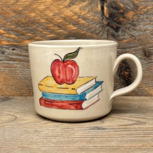 Teacher Mug (Book & Apple)