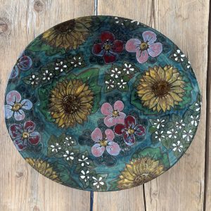 Fleurs Oval Platter