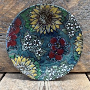 Fleurs Tea Plate