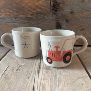 Trevor Tractor Personalised Small Mug