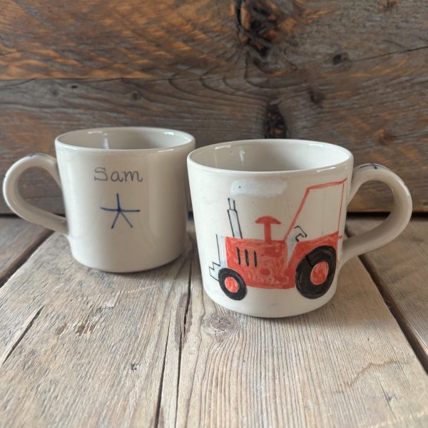 Trevor Tractor Personalised Small Mug