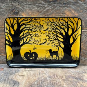 Halloween Rectangle Plate