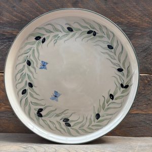 Tuscan Olive Large Round Platter